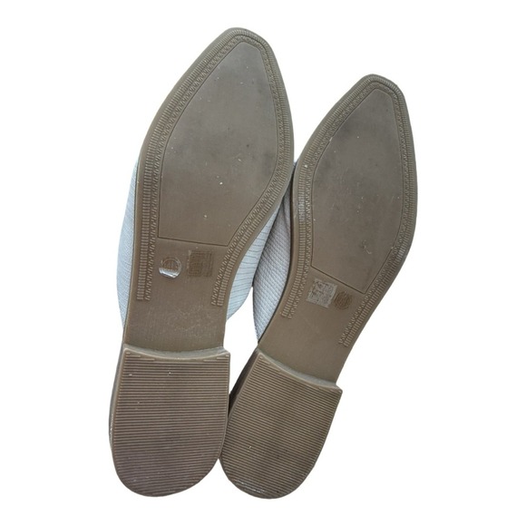 CL by Chinese Laundry "Softest" pointed-toe flat mules Size 8 Women's Cream - Picture 5 of 7
